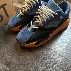 Size 9.5 - adidas Yeezy Boost 700 Bright Blue